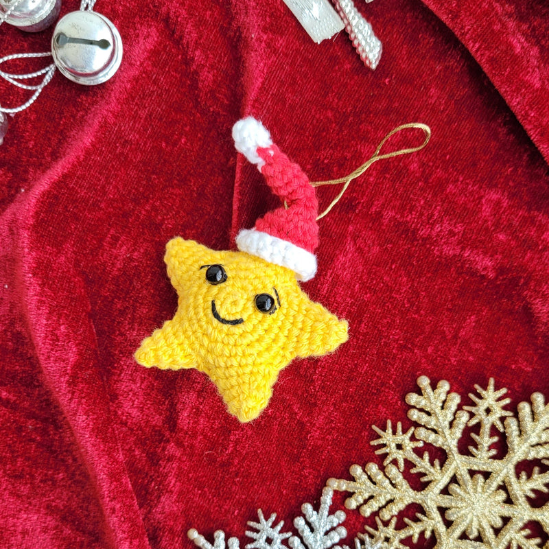 The Winsome Crochet Star Ornament
