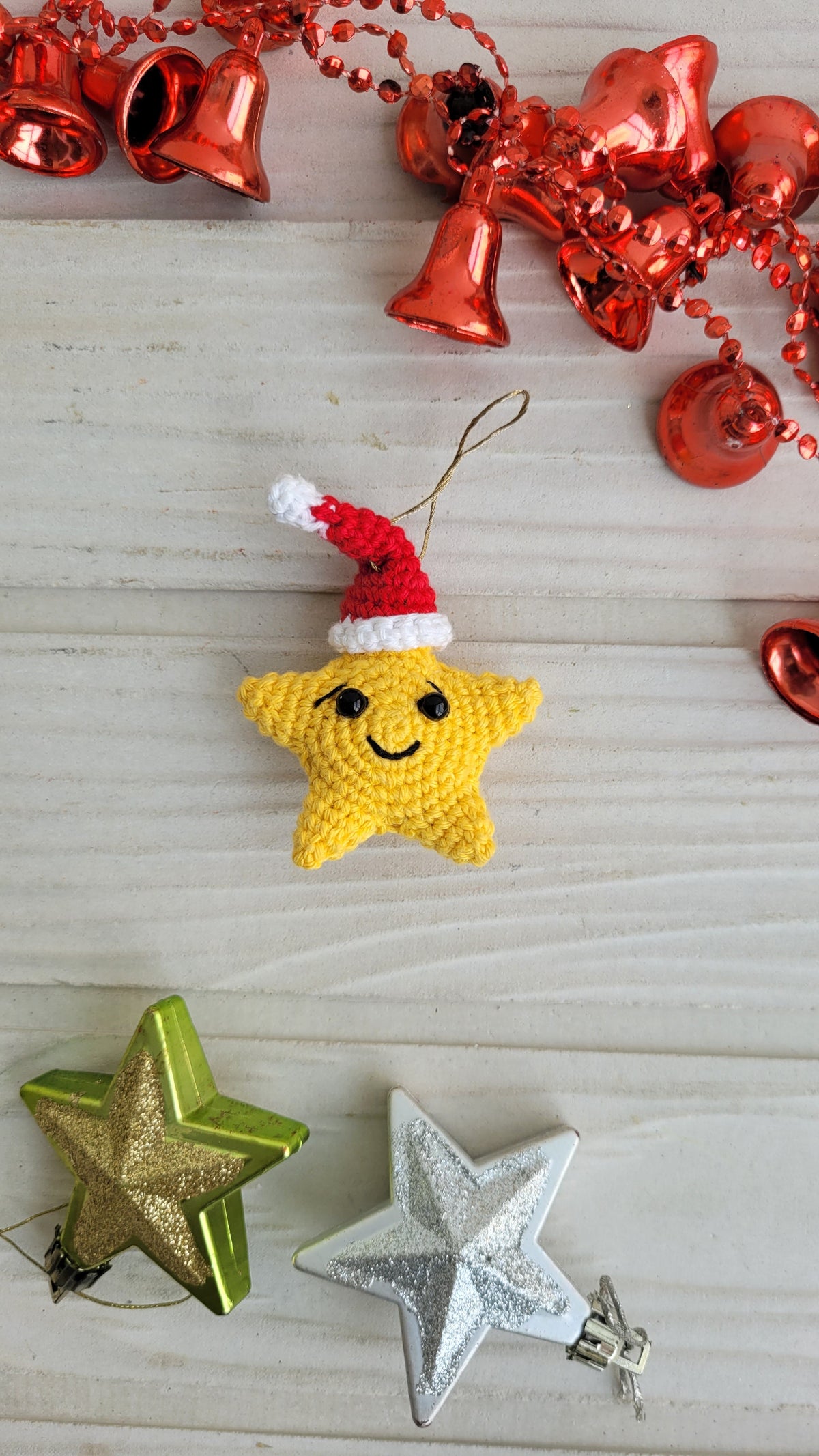 The Winsome Crochet Star Ornament