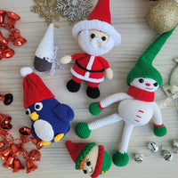 The Winsome Snowman Crochet(M)