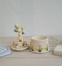 Teddy & Bunny Ivory Box