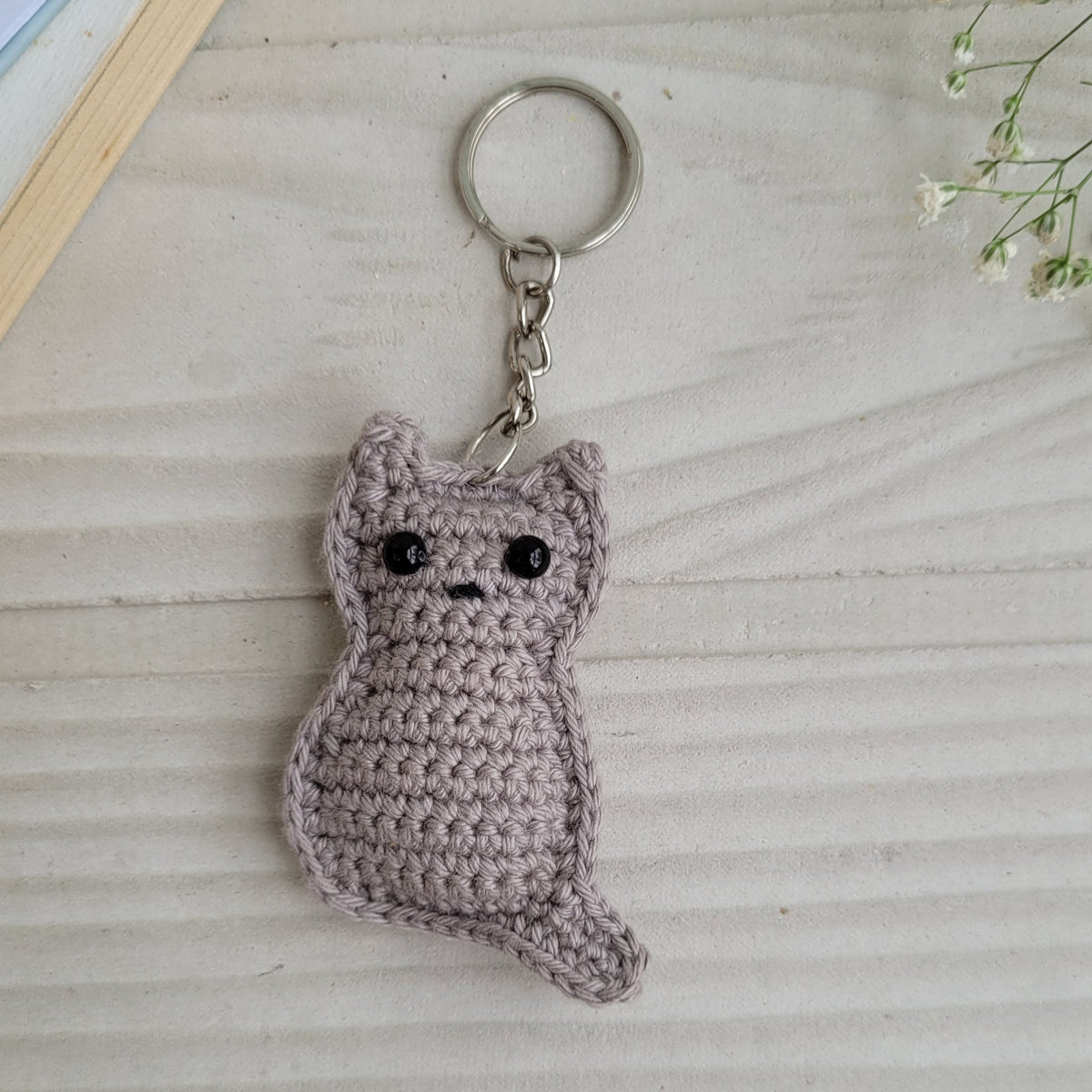 Whiskered Wonder Keychain