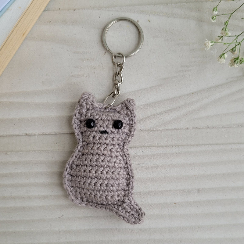 Whiskered Wonder Keychain