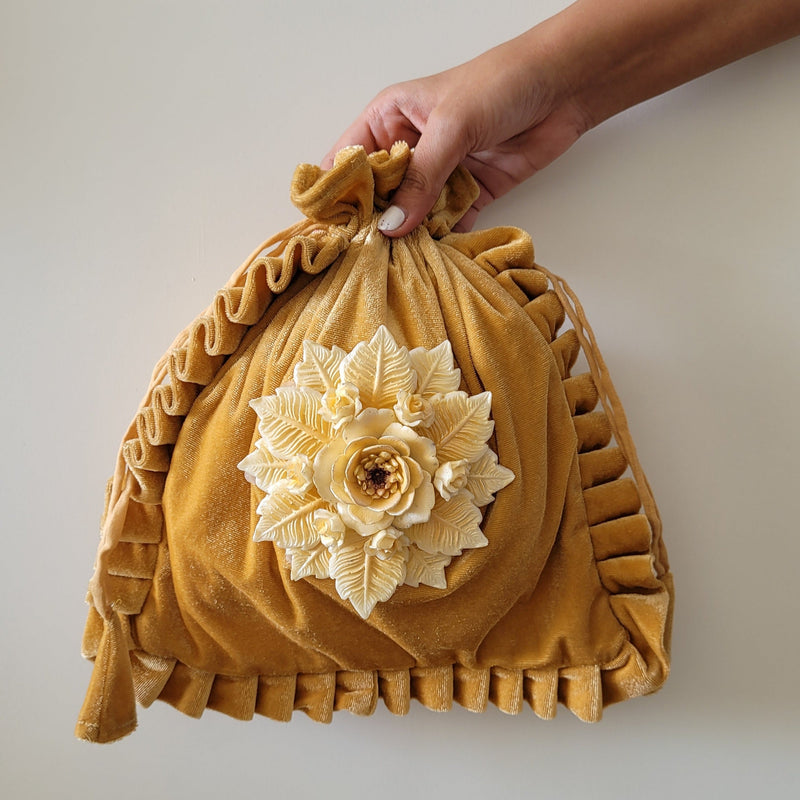 Pineapple-rose Potli Bag