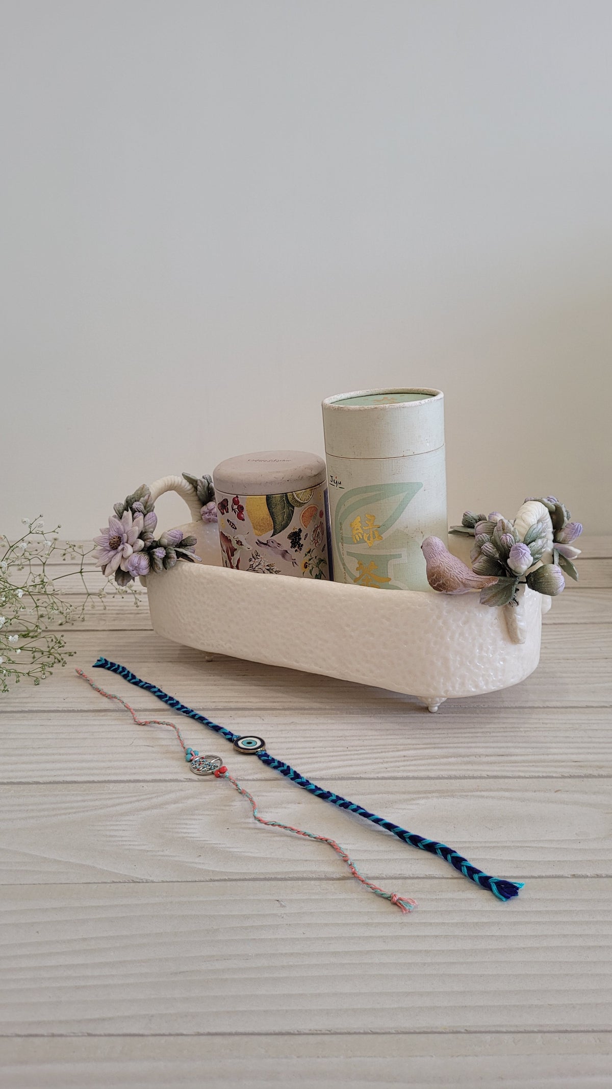 Lavender Regal Basket