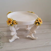 Sunflower Serenity Cake Stand