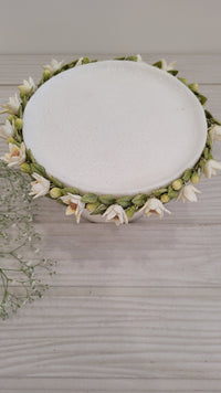 Moonlight Blossom Platter