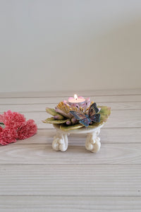 Whimsy Lotus Tealight Holder