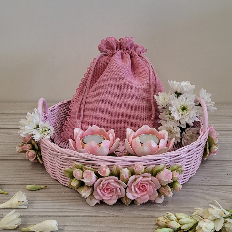 The Elegant Pink Floral Gift Hamper