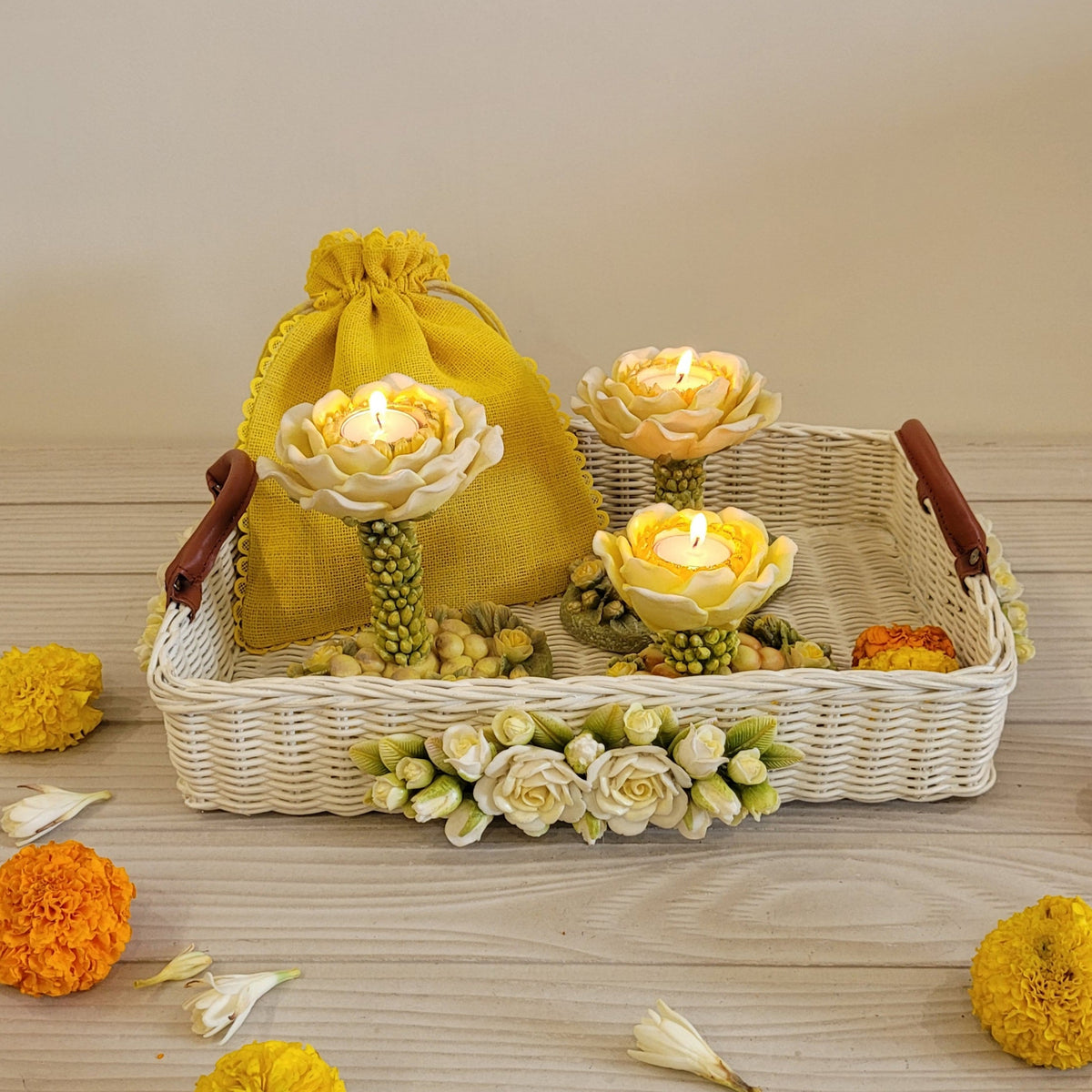 Radiant Yellow Floral Gift Hamper