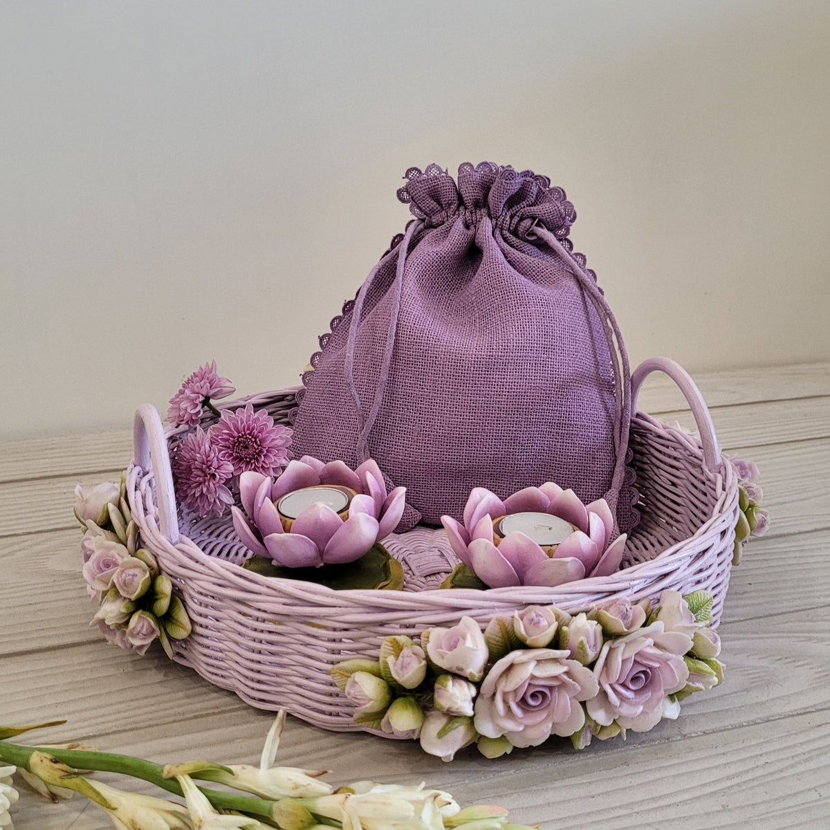 Serene Lavender Floral Gift Hamper
