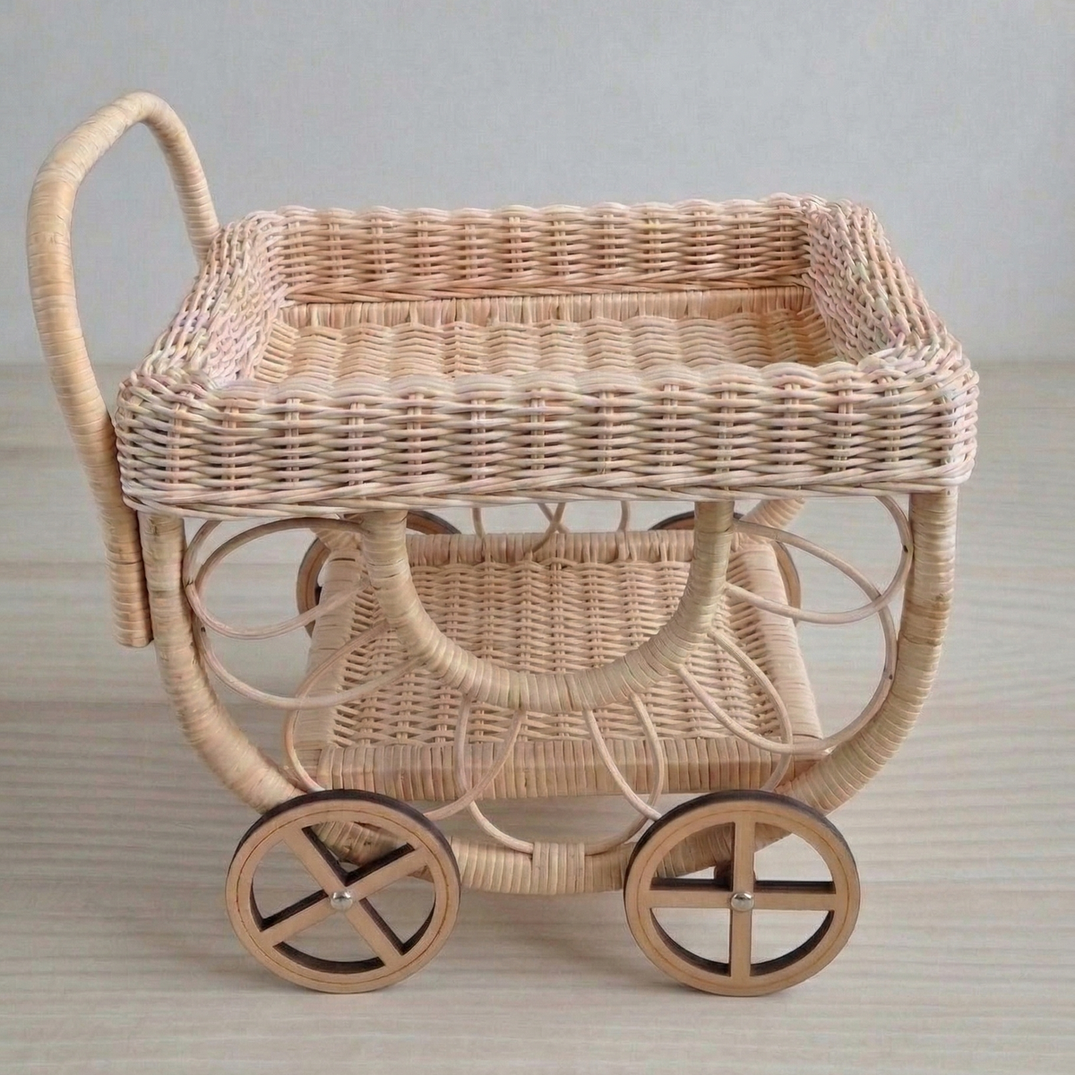 The Beige mini Trolley