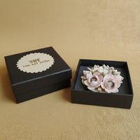 Exquisite Handcrafted Rose Tealight Holder Gift Set