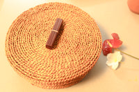 Round hogla partition box with lid