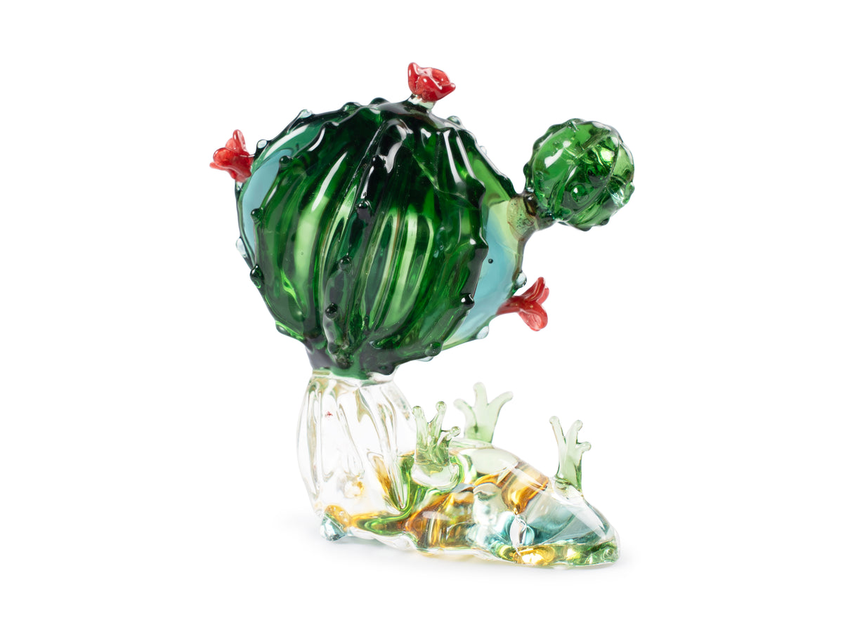 Glass cactus Decor