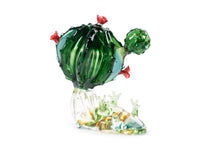 Glass cactus Decor